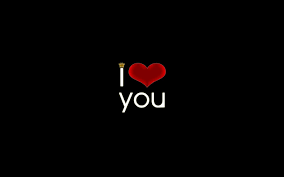 Download Wallpapers Black Background The Inscription For Desktop With Resolution 1920x1200 High Quality In 2020 Love Wallpaper I Love You Pictures Black Backgrounds