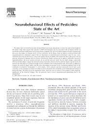 As mentioned above, each state requires technicians to be certified, but requirements vary by state. Pdf Neurobehavioral Effects Of Pesticides State Of The Art