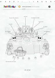 Free printable day of the dead coloring pages best coloring. Day Of The Dead Picture Dictionary Rockalingua