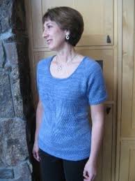 Knitting patterns are created by the method of knits and purls combination, as well as different knitting methods applied to them. Knitting Pure And Simple Summer Sweater Patterns 283 Neckdown Scoop Neck T Shirt Easy Knitting Patterns Sweater Pattern Knitting