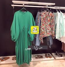 شوب اند شوو on instagram الفستان الاخضر من الشغلات اللي عليها تخفيض نص السعر في تطبيق زارا كان ب 299 نزلت بالسناب قطع زياده عليها تخفيض من زارا شوفوها