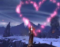 O amor está no ar chega ao wow classic: Foguete Do Amor Feitico World Of Warcraft