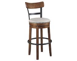 Maybe you would like to learn more about one of these? Signature Design By Ashley Valebeck Tall Upholstered Swivel Barstool Casual Style Brown Walmart Com Walmart Com