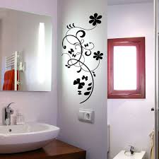 For kids' rooms, decorate with cool illusion stickers that make it look like 3d superheroes or cartoon characters are busting through the wall, or add a 3d window sticker to a drab wall that makes it look like you have a seaside view. Flower Wall Decal Cute Vinyl Sticker Home Arts By Piksyprint 5 90 Flower Wall Decals Wall Decals Bedroom Decals