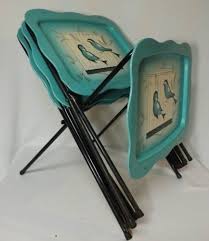 Pin By Beverly Matda On Retro Love In 2020 Vintage Tv Trays Metal Tv Trays Folding Tv Trays