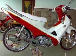 Modifikasi honda supra x 125 warna merah mazda silver brosis. 23 Ide Seni Modif Supra X 125 Sepeda Motor Honda Motor