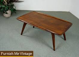 If this fails to produce the color, you will need to match it up to samples. Vintage Heywood Wakefield Coffee Table