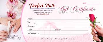 gift certificates templates vn printing