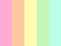 Palette Rainbow Icecream Colourlovers Pastel Colour Palette Pastel Colors Color Themes