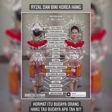 Tindakan instafamous, ryzal duriankimchi mempersendakan pakaian tradisional kaum iban menerusi video tular di media sosial sehingga membangkitkan kemarahan netizen. Hiburan Perlekeh Pakaian Tradisional Iban Sharnaaz Ahmad Dan Faye Kusairi Sound Ryzal Duriankimchi