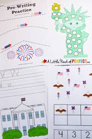 Download all our preschool 4th of july worksheets for teachers, parents, and kids. Fourth Of July Free Printable Activity Pack For Kids