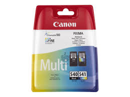 Et la cerise sur le gâteau : Canon Pg 540 Cl 541 Pack De 2 Noir Cyan Magenta Jaune Cartouche D Encre Originale Pas Cher Bureau Vallee