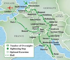 Heart Of Europe Grand Tour Itinerary Detail Image Tours European Tours Since 1939