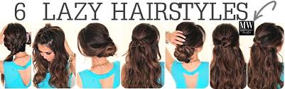 6 Easy Lazy Hairstyles How To 5 Minute Everyday Hair Styles Lazy Hairstyles Easy Lazy Hairstyles Long Hair Styles