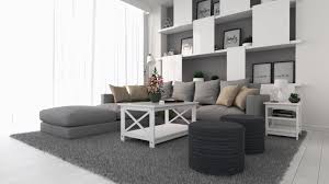 It has the ability to create the illusion of a spacious room and also to make paint colour: Charming Grey And White Living Room Ideas Roomdsign Com