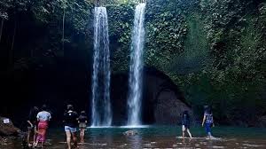 Air Terjun Tibumana Pesona Air Terjun Kembar Di Bali Bali Air Terjun Bali Air