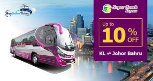Buy express bus ticket from kuala lumpur to johor. 10 Off For Bus From Kl To Jb With Super Coach Express Busonlineticket Com