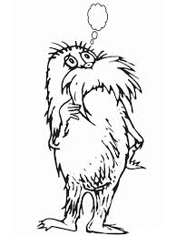 He speaks for the trees and others who cannot speak for themselves. Lorax Coloring Pages Free Printable Lorax Coloring Pages