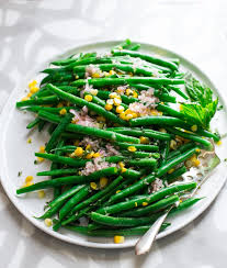 Green Beans And Corn Recipe Barbecue Side Dish Recipes Healthy Barbecue Barbecue Side Dishes