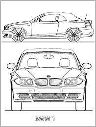 Avec ce nouveau coloriage en ligne de dessin de voiture tu vas te régaler. Coloriages De Bmw Pour Les Enfants Wonder Day