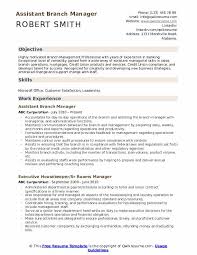 assistant branch manager resume samples