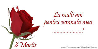 Pentru că este 8 martie, pentru că este ziua în care bărbații obișnuiesc să felicite femeile iubite, pentru că este ziua în care sunt omagiate cele mai puternice ființe, echipa #diez a selectat cele mai frumoase mesaje pe care le poți transmite femeilor dragi. Personalizare Felicitari Cu Nume Ziua Femeii 8 Martie La Multi Ani Pentru Cumnata Mea 8 Martie Felicitaripersonalizate Com