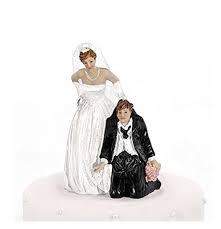 Die tortenfigur ist aus polyresin. Dekoration Tortenfigur Lustig Brautpaar Hochzeit Geschenk Figur Braut Tragt Brautigam 15cm Onebitjr Com Br