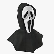 3d Mask Scream Hood 3d Model Mask Model