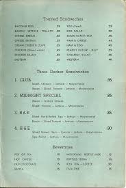 Typography Vintage Menu Diner Menu Vintage Menu Food Menu Design