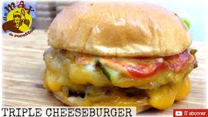 Mcdo Triple Cheeseburger Triple Cheese Comme Au Mcdo Recette Facile Et Rapide Youtube