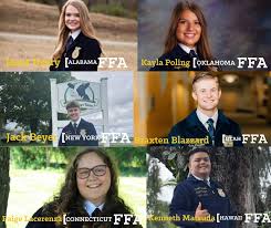 Holding an FFA officer...