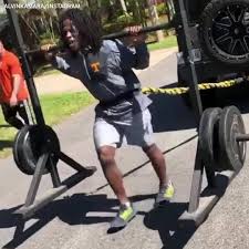 Sportscenter Alvin Kamara Pulls A Jeep Facebook Alvin kamara finding even more ways to better himself in season three subscribe to wdsu on new orleans saints running back alvin kamara training camp 2020 interview as he talks about his focus.