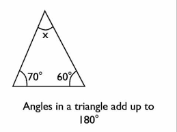 Angles In A Triangle Triangle Angles Math Geometry Math Videos