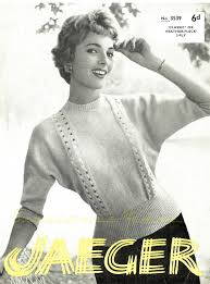 It's also been shown to reduce stress and improve memory. The Vintage Pattern Files 1950s Knitting Dolman Sweater With Openwork
