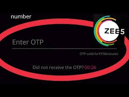 Zee5 Confirmation And Verification Code Problem Solve Otp Youtube