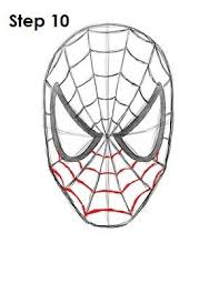 How to draw spiderman with easy step by step drawing lesson. How To Draw Spider Man Spiderman Art Sketch Spiderman Drawing Spiderman Painting