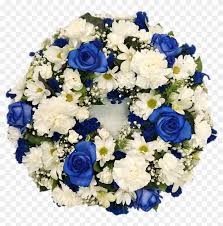Blue and white flowers for funeral. Blue And White Blue Funeral Flowers Png Transparent Png 960x951 3265248 Pngfind