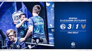 Pages that were modified between april 2014 and june 2016 are adapted from information taken from esportspedia.com. Schalke 04 Esports On Twitter We Win The Best Of 5 Series Against Team Vitality