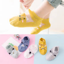 Details About 5 Pairs Baby Boy Girl Cartoon Cotton Ankles Socks Newborn Infant Toddler Soft