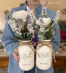 Tips and tricks to getting the finish you want. How To Chalk Paint Mason Jars