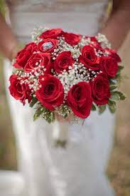 Blue wedding shoes white rose bouquet. Bride Wedding Bouquets Red Roses Novocom Top
