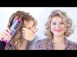 Portable Cordless And Automatic Magicrod Is A Foolproof Hair Curler For Travel Check Out Hair Curling Tools Curlers For Short Hair Curling Iron Hairstyles