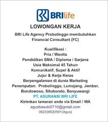 Pada video kali ini saya mau nyeritain pengalaman tes dan interview di bri life dan bni life sebagai seorang bancassurance specialist.intinya ini adalah. Kerjapedia Photos Facebook