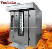 High Quality Commercial Electric 16 32 64 Trays Bread Pizza Baking  Equipment Rotary Oven Hot Air Oven