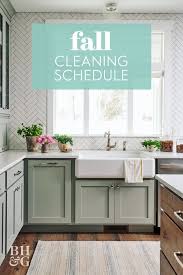 The Complete Fall Cleaning Checklist For A Tidy Home In 2020 Fall Cleaning Checklist Kitchen Dining Room Combo Fall Cleaning