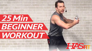 25 min beginner workout routine for