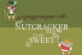 Download Zp Nutcracker Sweet Font By Illustration Ink Creative Fabrica Nutcracker Sweet Lettering Fonts New Fonts SVG Cut Files