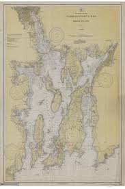 Historical Nautical Charts Of Rhode Island