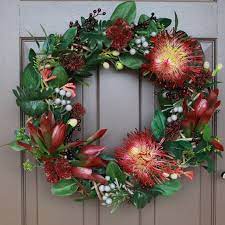 Artificial Floral Wreath Christmas Wreath Wreath Wedding Wreath Australia Native Wreath Decor Wreath Front Door Wreath Funeral Wreath Christmas Wreaths Christmas Flowers Christmas Wreaths Diy