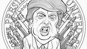 Donald trump coloring pages 36. The Most Terrifying Adult Coloring Book Page Imagineable Gq